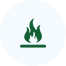 Efficient flame retardancy